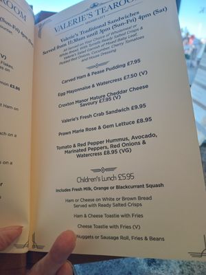  at Valerie's Tearoom in Whitley Bay