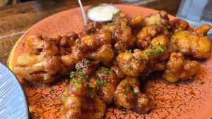 Cauliflower Wings at BrewDog in Reykjavik
