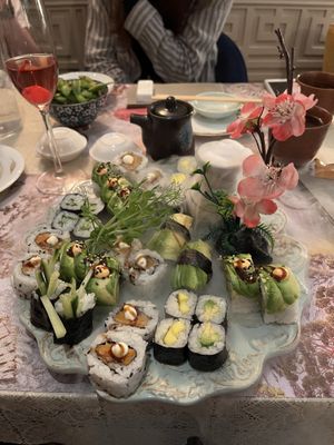Vegan combo  at Sushi & Salad in Saffron Walden