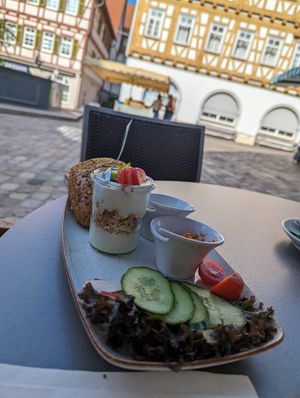 Vegan breakfast at Bäckerei Trölsch in Leonberg