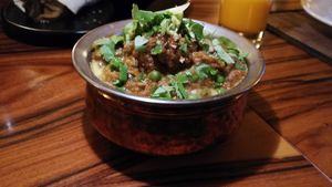 Eggplant Curry at Elevant in Tallinn