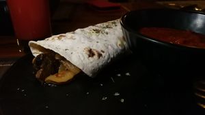 Mushroom Kebab at Elevant in Tallinn