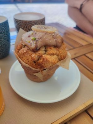 Muffin de plátano at La Aldea Cafe Bar in Conil De La Frontera