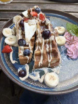 Waffles  at Salvator Boutique Hotel in Prague