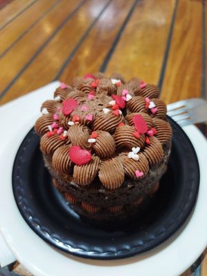 Pastelito de chocolate at Santa Foodies in Mexico City