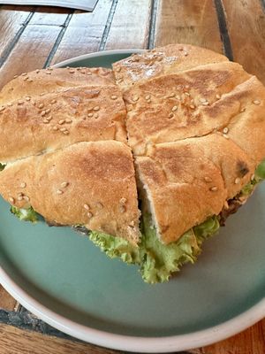 Torta  at Santa Foodies in Mexico City