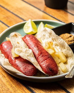 Taco Santa  at Santa Foodies in Mexico City