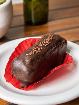 Gansito vegano  at Santa Foodies in Mexico City