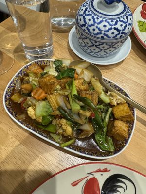 Cashew stir fry   at Mango-T in Norwich