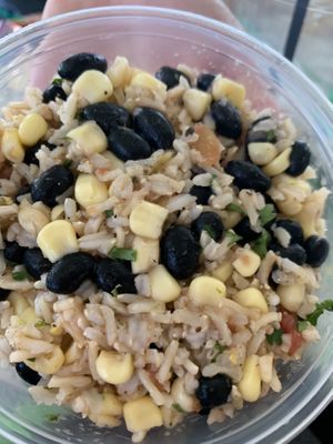 Southwestern salad  at Lunchbox Cafe in Ellensburg