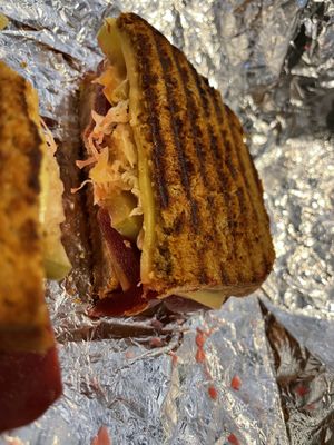 Picture doesn’t do justice. So good!  at Lunchbox Cafe in Ellensburg