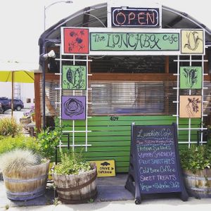 The Lunchbox Cafe. We have drive through, walk up, and covered outdoor seating. at Lunchbox Cafe in Ellensburg