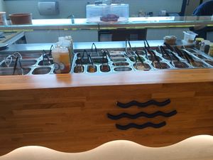 Options irl at Aloha Poké in A Coruna