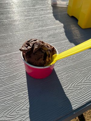 Texas Sheet Cake. at Oh Snap! Ice Cream in Bentonville