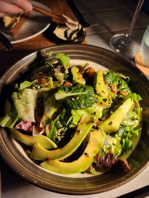 Cauliflower salad at Jungle Fish Bali in Ubud