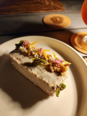 Carrot cake at Jungle Fish Bali in Ubud