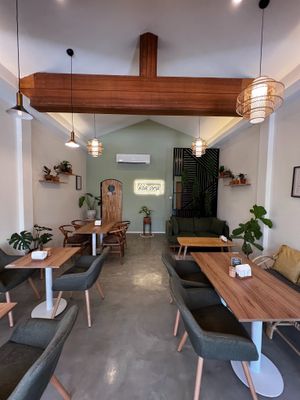 view second floor at Kia Ora Café in Koh Phangan