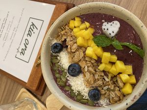 Açai Bowl  at Kia Ora Café in Koh Phangan