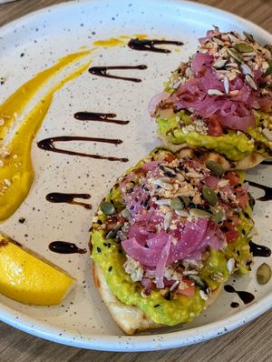 Avocado Croffle at Kia Ora Café in Koh Phangan