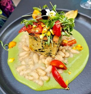 Masa Cake at Blossom & Root Kitchen in Danville