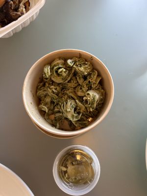 Pasta salad   at Blossom & Root Kitchen in Danville