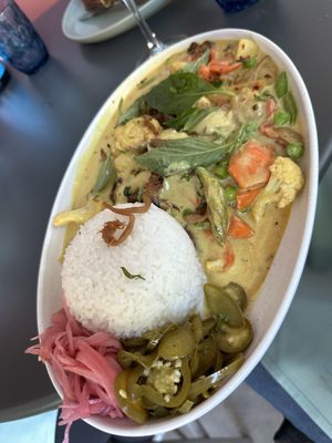 Curry  at Blossom & Root Kitchen in Danville