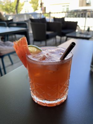 Watermelon Margarita  at Blossom & Root Kitchen in Danville