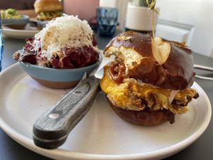 Funghi Sandwich   at Blossom & Root Kitchen in Danville