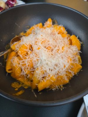Rigatoni Vodka at Blossom & Root Kitchen in Danville