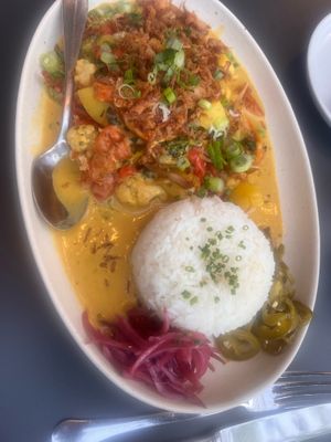 Curry  at Blossom & Root Kitchen in Danville