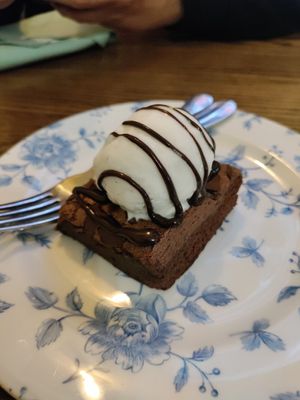 Brownie at Blossom & Root Kitchen in Danville
