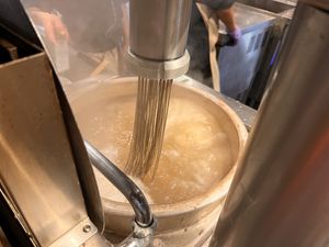   at Gensoba Shingari in Tokyo