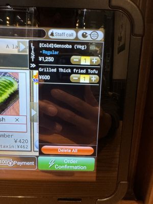 The go-to order  at Gensoba Shingari in Tokyo