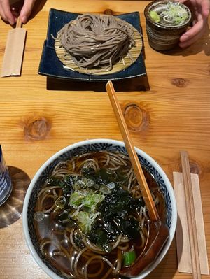  Soba (maybe around 1650円)  at Gensoba Shingari in Tokyo