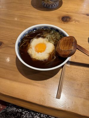   at Gensoba Shingari in Tokyo