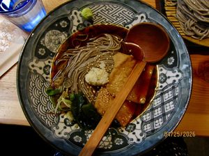   at Gensoba Shingari in Tokyo
