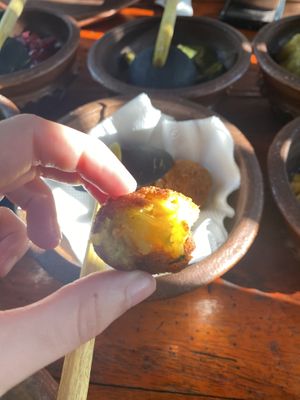  Vegetable cutlet   at Coconut Shades  in Sigiriya