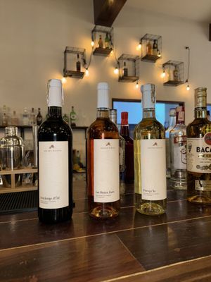 Wine is also vegan friendly!   at Bliss in Siargao