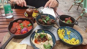 "Vegan board", delicious! at The Botanist  in Ipswich