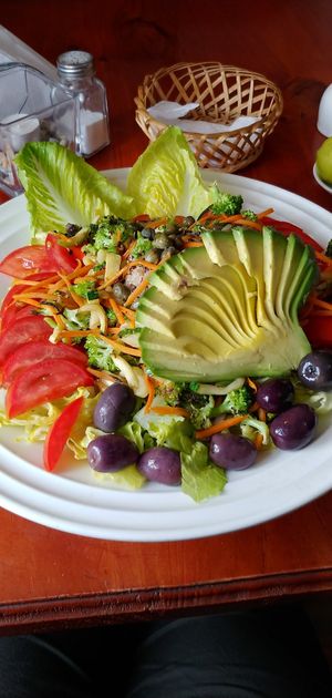 Ayawasi salad. Huge! (Could be for 2 people) at Ayawasi Organico and Natural in La Serena