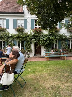 Garten mit Sitzplätze   at Weilachmühle  in Thalhausen