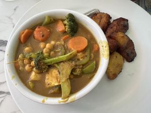   at Mr. Grouper's Restaurant in Providenciales