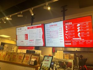 Full menu at Calle Taco in Nashville