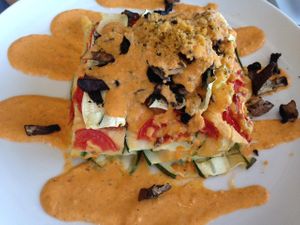 lasagna! at 118 Degrees Community Cafe in Laguna Niguel