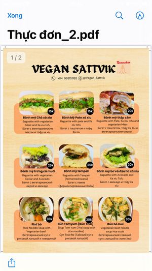  at Vegan Sattvik in Mui Ne