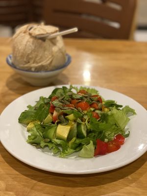 Avocado salad   at Vegan Sattvik in Mui Ne