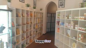 Inside at Veggie Market in Bologna