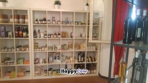 Inside at Veggie Market in Bologna