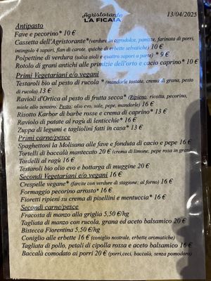   at Agristorante La Ficaia in Lucca