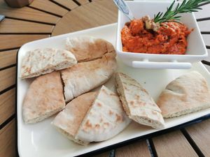 Muhammara at Vinoteca La Cava in La Cavada